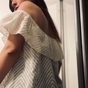 Hollister Boho Off Shoulder Top NWT